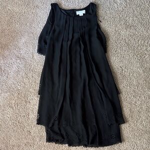 Jessica Simpson Elegant Black Asymmetrical Dress